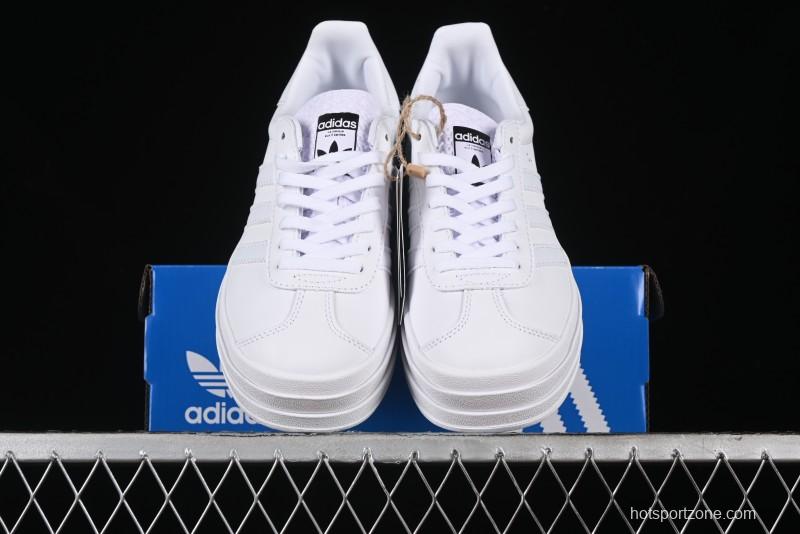 Adidas Originals Gazelle Bold IE5130 Low-Top Sneakers with Thick Sole for Casual Wear, Slip-Resistant and Durable - IE5130