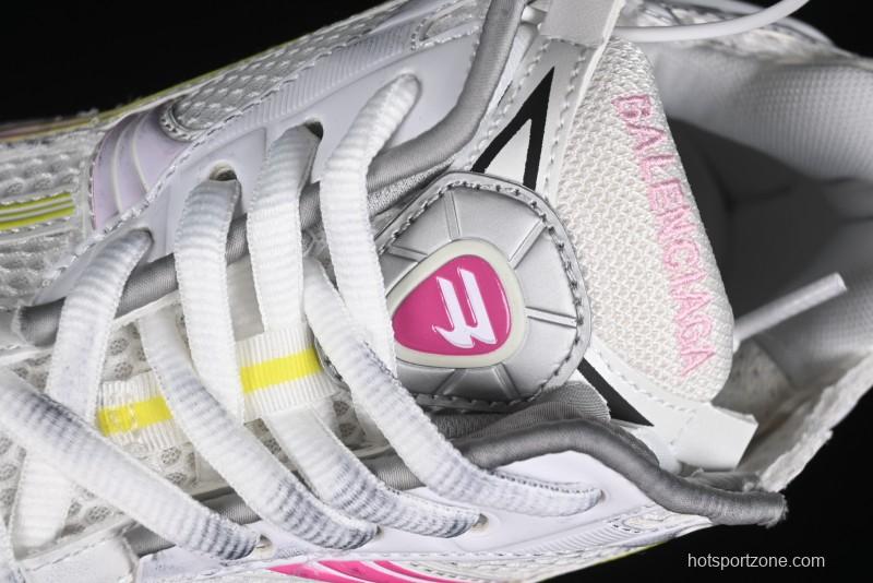 Balenciaga Runner Kith Four Color Retro Casual Sneakers - W3RMU9517