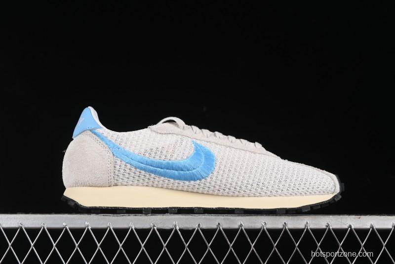 Nike Stussy Roshe Run LD-1000 Comfortable Versatile Slip-Resistant Durable Waffle Low-Top Casual Running Shoes - FQ5369-001