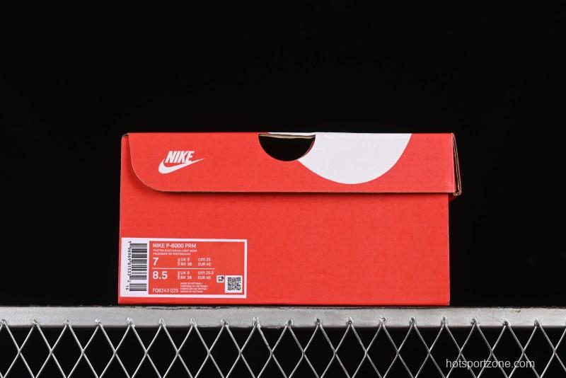 Nike P-6000 Premium Retro Casual Sneakers with Layered Design - FQ8243-025