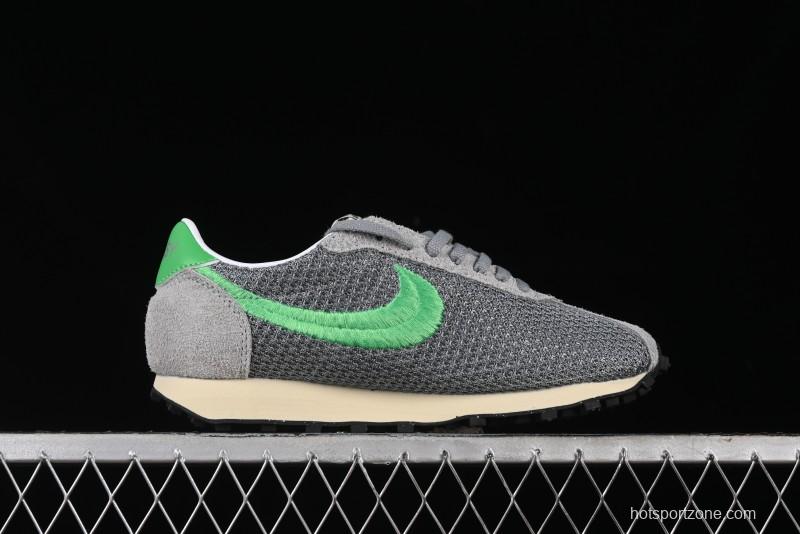 Nike Stussy Roshe Run LD-1000 Comfortable Versatile Non-Slip Durable Waffle Low-Top Casual Running Shoes - FQ5369-002