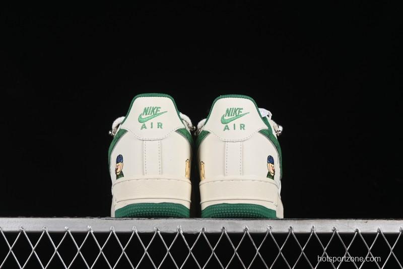 Nike Air Force 1 '07 Low x Capybara "Van Gogh" Casual Sneakers - LV0506-330