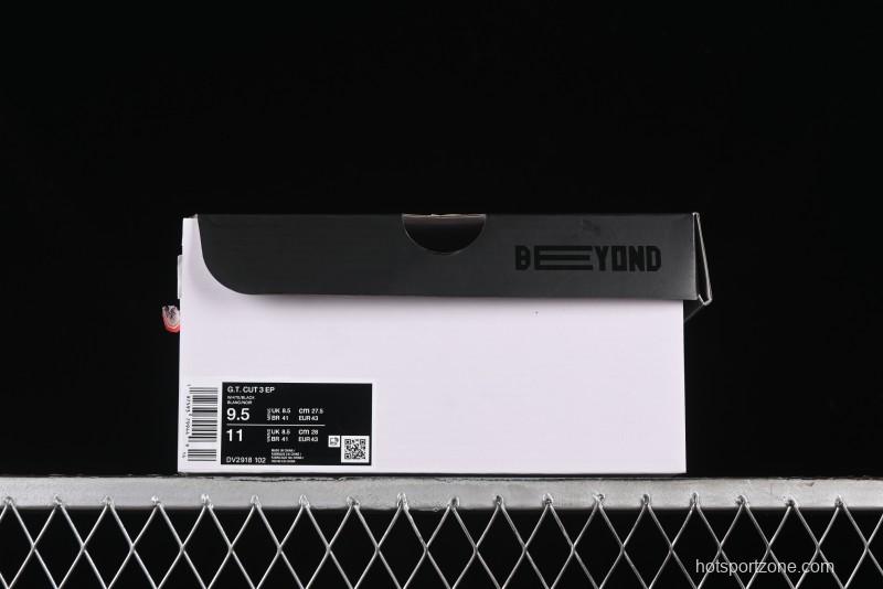 Nike Air Zoom G.T. Cut 3 EP Basketball Shoes with Full-Length ZoomX Foam - DV2918-102