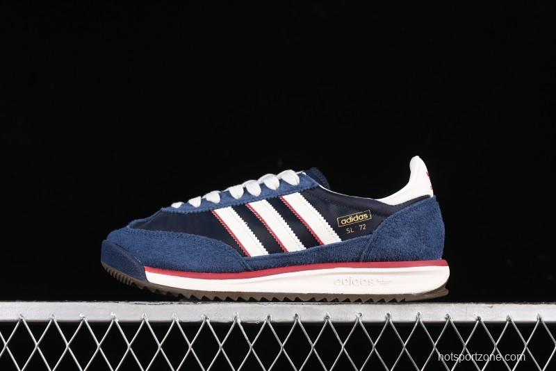 Adidas Originals SL 72 RS Retro Running Shoes with Nylon Upper and Suede Accents - IH0895
