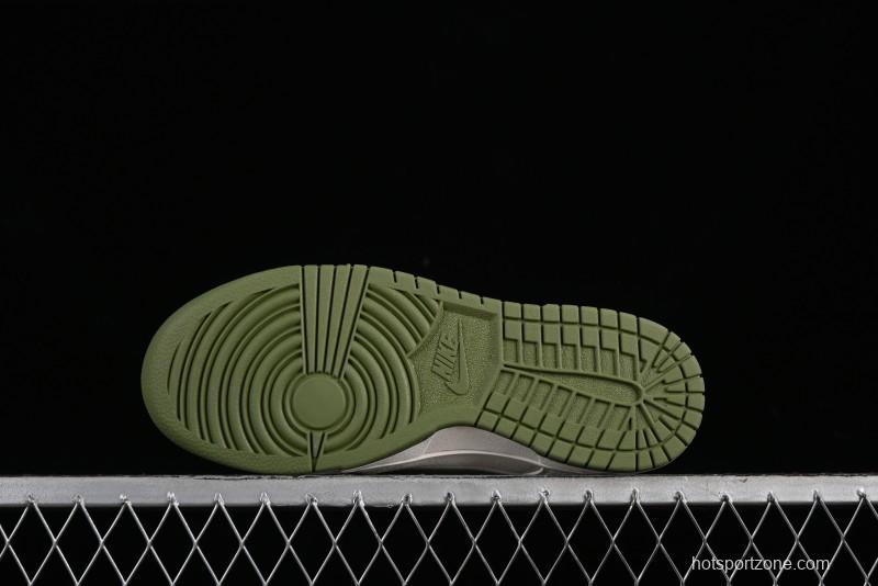 Nike SB Dunk Low NOCTA Anniversary Customized Low-Top Casual Sneakers with White and Green Swoosh - DQ1098-388