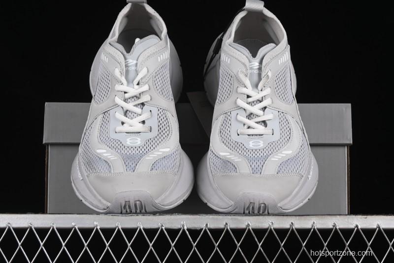 Balenciaga Circuit Lightweight Distressed Print Round-Toe Fashion Casual Shoes - WFLGY1010