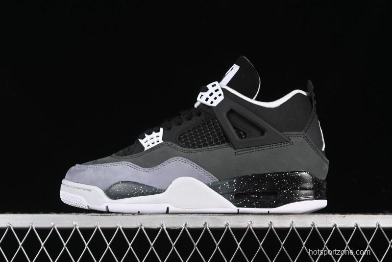 Nike Air Jordan 4 Retro Basketball Shoes Fear Pack - FQ8138-002
