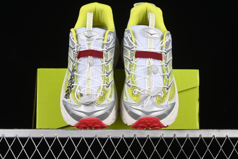 Hoka Mafate Three 2 Ultra-Lightweight Cushioned Trail Running Shoes - 1153931 WNN