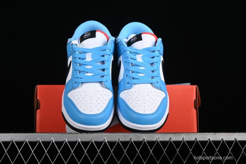Nike Dunk Low Next Nature "N7" SB Casual Skate Shoes with Vibrant Color Blocking - HJ9088-488