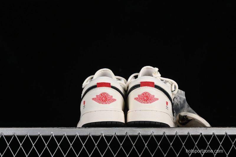 Nike Air Jordan 1 Low AJ1 Retro Basketball Shoes Comme des Garcons Collaboration - SJ9950-014
