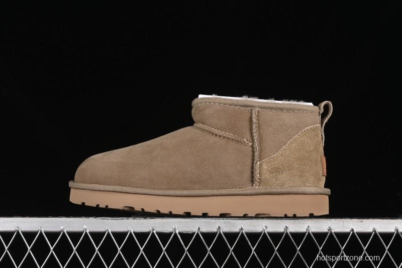 UGG Classic Ultra Mini Short Boots with Genuine Australian Sheepskin and TREADLITE Outsole - 1116109