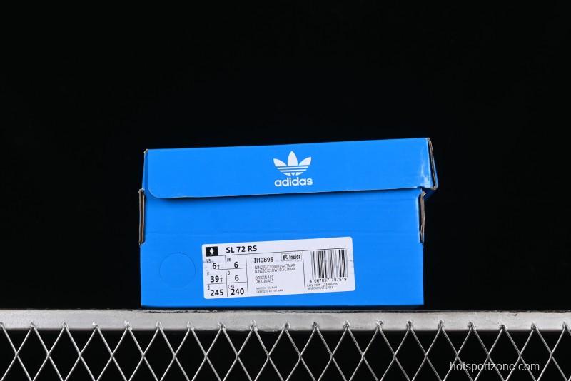 Adidas Originals SL 72 RS Retro Running Shoes with Nylon Upper and Suede Accents - IH0895