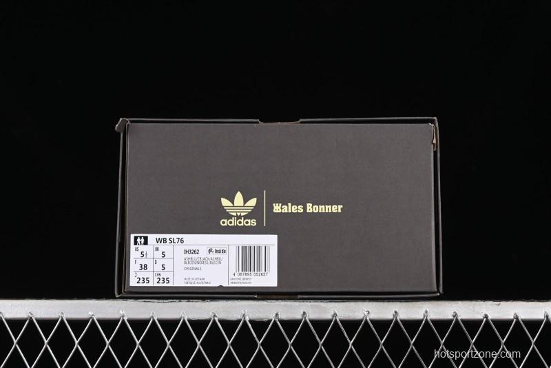 Adidas Wales Bonner Originals SL 76 IH3262 Low-Top Casual Sneakers with Football Style - IH3262