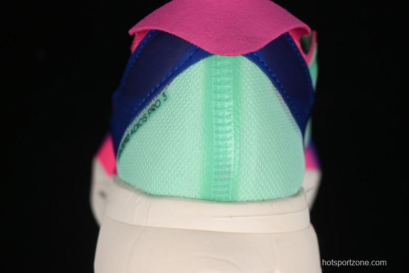 Adidas Adizero Adios Lightweight Breathable Low-Top Running Shoes - GW4249