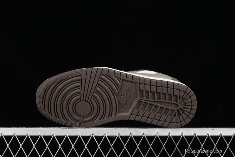 Nike Travis Scott x Air Jordan 1 Low OG Retro Basketball Shoes - DM7866-818