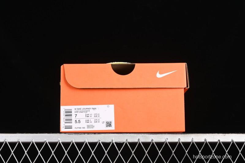 Nike Journey Run 2024 Low-Top Casual Running Shoes with Shock Absorption Slip-Resistant and Durable Design - FJ7765-100