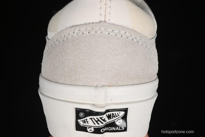 Vans Old Skool Checkerboard Low-Top Retro Skate Shoes - VN000D3ED02