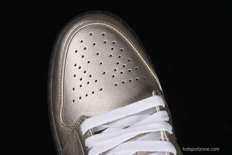 Nike Air Jordan 1 Low Retro Basketball Shoes Platinum - HQ3529-099