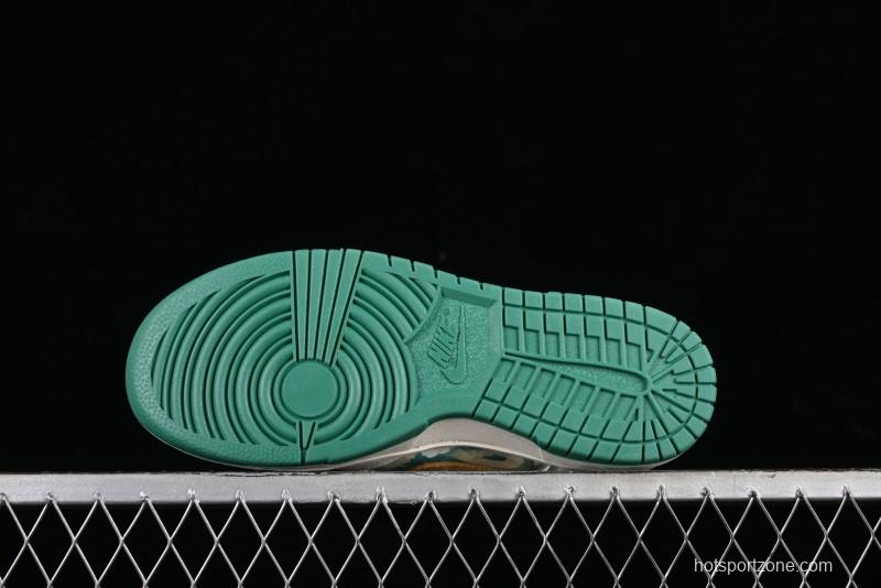 Nike SB Dunk Low Chinese New Year Limited - Azure Dragon Anniversary High-End Custom Low-Top Casual Sneakers - XP3802-331