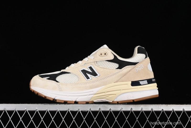 New Balance Made In USA M993 Series Classic Retro Casual Running Shoes - U993WS