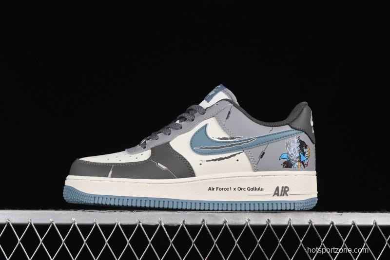 Nike Air Force 1'07 Low "Galuru" Digimon Themed Casual Sneakers - CJ0304-310