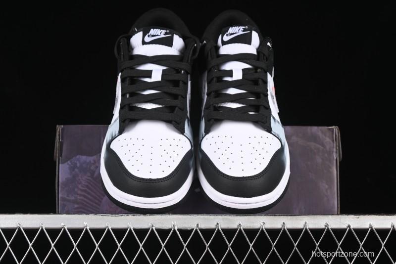 Nike Dunk Low SB Casual Skateboarding Shoes Black Myth Wukong Themed Custom - DD1391-114