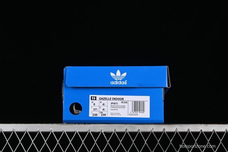 Adidas Originals Gazelle Indoor Retro Casual Anti-Slip Wear-Resistant Low-Top Sneakers - JP5671