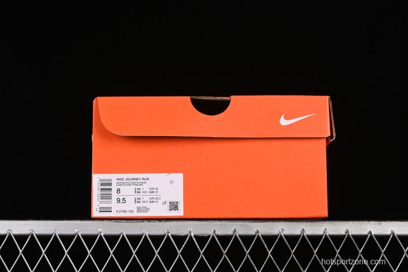 Nike Journey Run 2024 New Cushion Anti-Slip Wear-Resistant Low-Top Casual Running Shoes - FJ7765-102