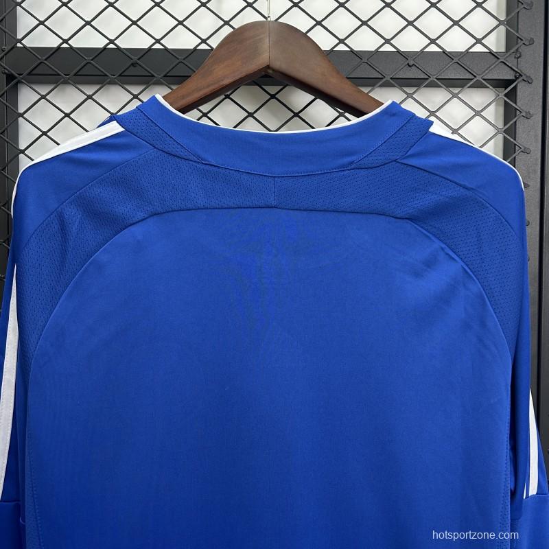06/07 Retro Long Sleeve Chelsea Home Jersey