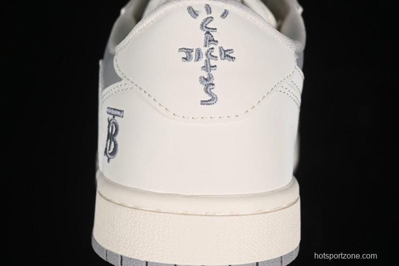 Nike Travis Scott x Fragment Design x Air Jordan 1 Low OG SP Casual Sneakers - BB6588-31