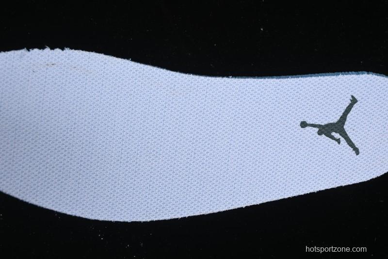 Nike Air Jordan 1 Mid Basketball Shoes in White/Oxidized Green - BQ6472-133