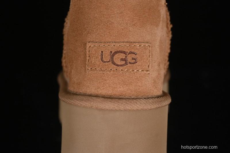 UGG Mini Bailey Button II Chelsea Boots with Chunky Platform - 1158051