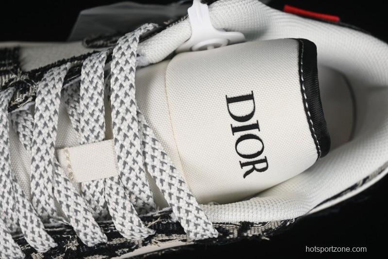 Nike Air Jordan 1 Low AJ1 Dior Collaboration - White Black Red Label Retro Basketball Shoes - SJ9950-036