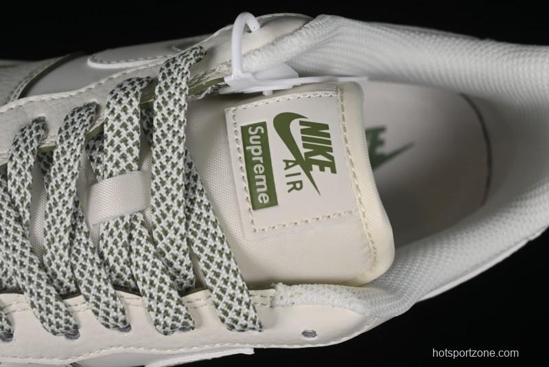 Nike Air Force 1 '07 Low Supreme The North Face Collaboration - Off White Mint Green - XZ1996-527