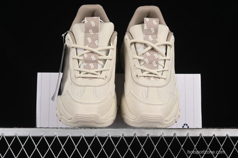 New York Yankees MLB Bigball Chunky Embo Monogram Thick Sole Sandals - 3ASHBEM4N43BGS