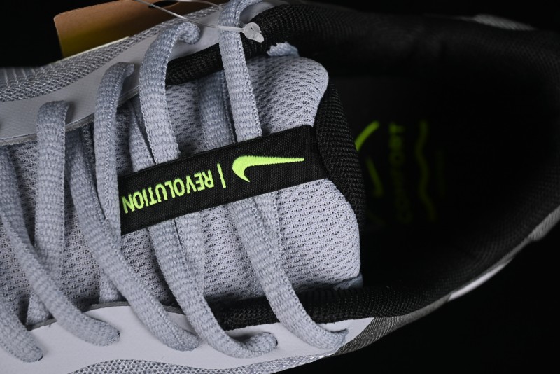 Nike Revolution 7 Wide Running Shoes with Breathable Mesh Upper and Durable Rubber Outsole - FB2207-002