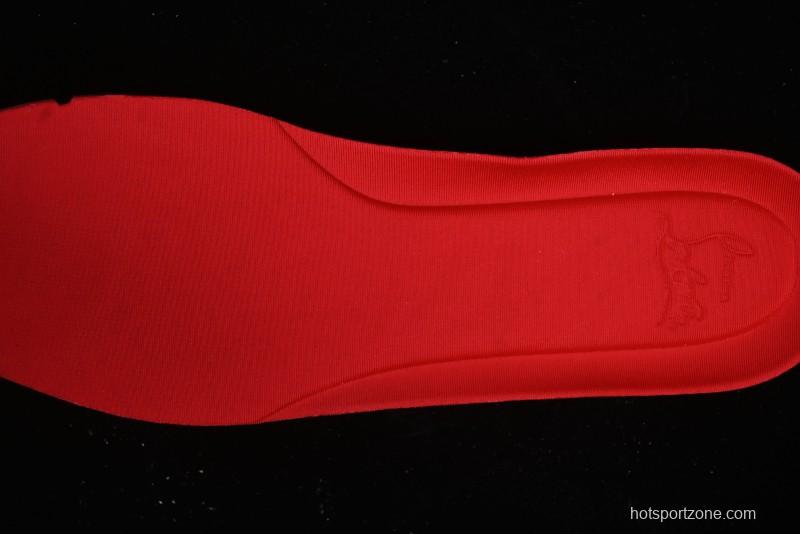 Christian Louboutin Astroloubi Comfortable Fashion Low-Top Sneakers White Red - X.D4