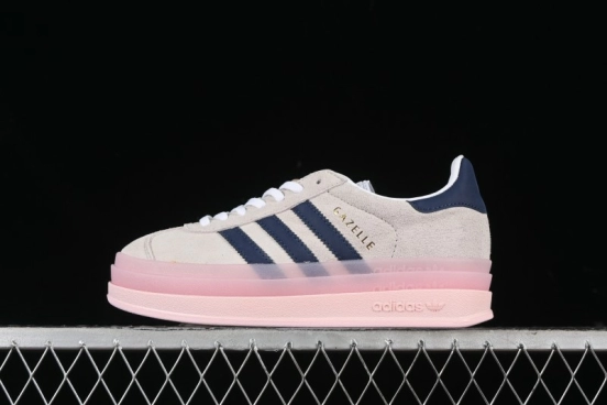 Adidas Originals Gazelle Bold IE6508 Low-Top Sneakers with Thick Sole for Casual Wear, Non-Slip and Durable - IE6508