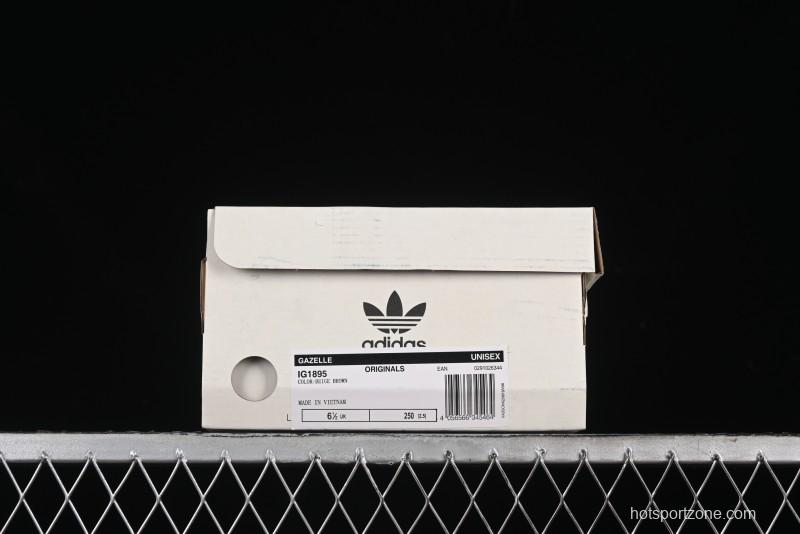 Adidas Originals Gazelle IG1895 Retro Casual Slip-Resistant Low-Top Sneakers