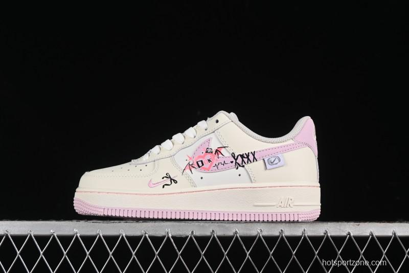 Nike Air Force 1 '07 Low Halloween Edition "Devil's Wings" Casual Sneakers - FB1839-121