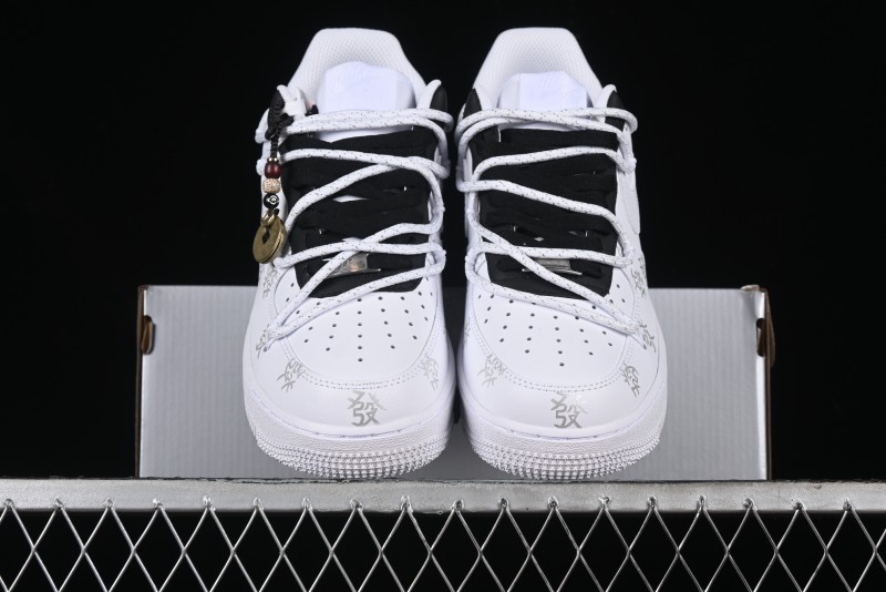 Nike Air Force 1 '07 Low Chinese Style Casual Sneakers with Full-Length Air Cushion - ZH0316-048