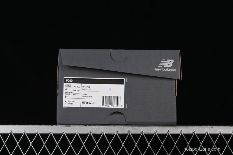 Joe Freshgoods New Balance NB9060 Collaborative Retro Casual Running Sneakers with ABZORB Cushioning - U9060ZGC