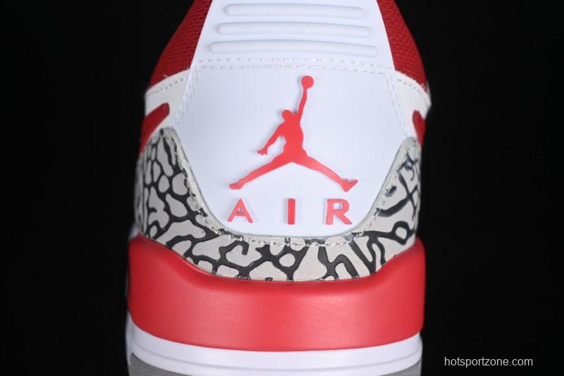 Nike Air Jordan Legacy AJ312 Low Sneakers with Triple Strap Design - FQ7827-106