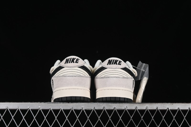 Nike SB Dunk Low BAPE Collaboration - Strap Black Hook Anniversary High-End Custom Low-Top Casual Skate Shoes SJ2068-299