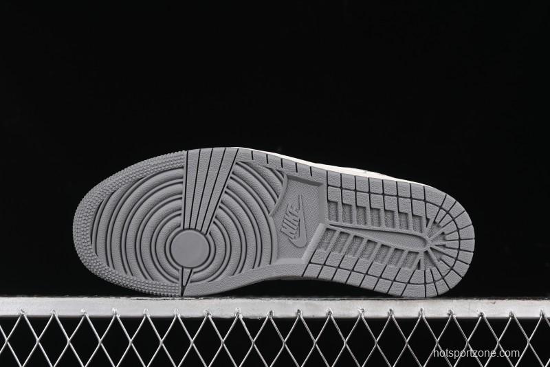 Nike Air Jordan 1 Low OFF-WHITE Collaboration Retro Basketball Shoes - CF3688-022