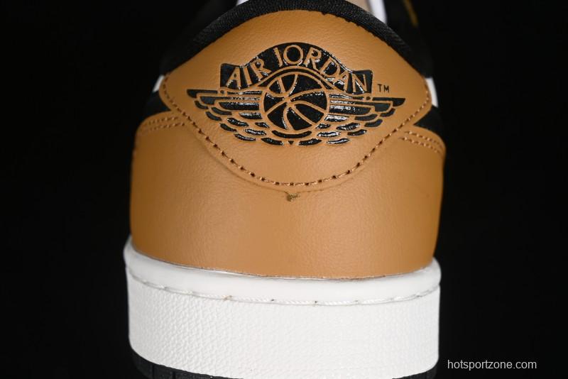 Nike Air Jordan 1 Low OG AJ1 Black Brown Low-Top Lifestyle Basketball Shoes - CZ0790-107
