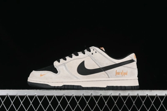 Nike SB Dunk Low FOG Collaboration - Anniversary High-End Custom Low-Top Casual Skate Shoes - KK1688-088
