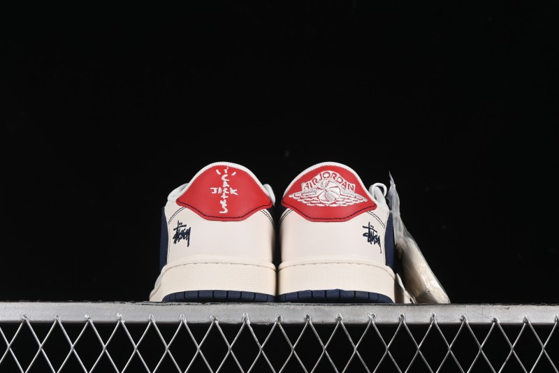 Nike Travis Scott x Fragment Design x Air Jordan 1 Low OG SP AJ1 Retro Sneakers - XZ3398-001