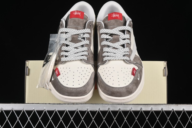Nike Travis Scott x Fragment Design x Air Jordan 1 Low OG SP AJ1 - SJ2068-136