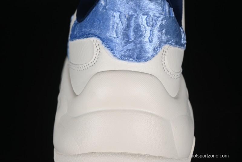 New York Yankees MLB Bigball Chunky Window Velvet Monogram Thick Sole Casual Running Shoes - 3ASHWVM4650NYS